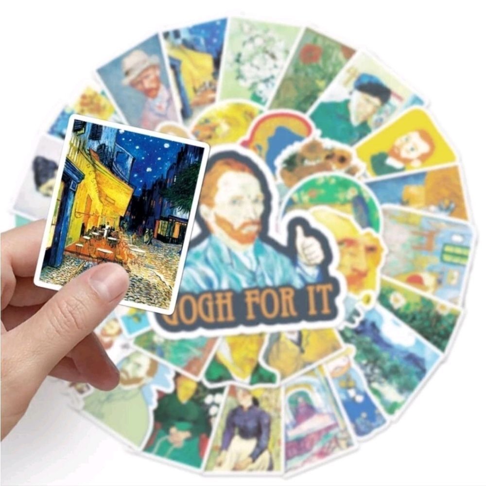 Vincent Van Gogh Stickers - Picture 5 of 5